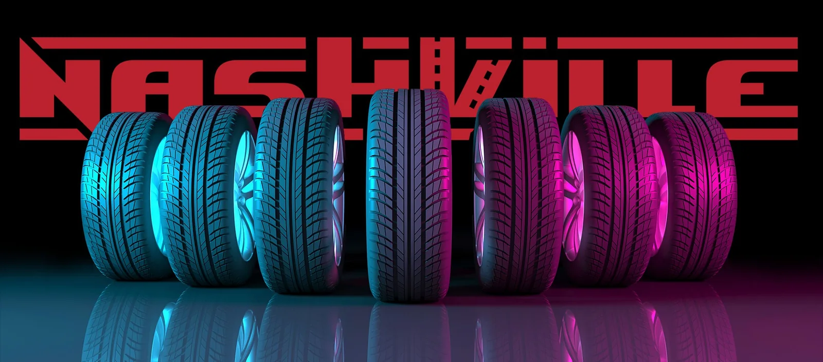 Nashville tire service graphic